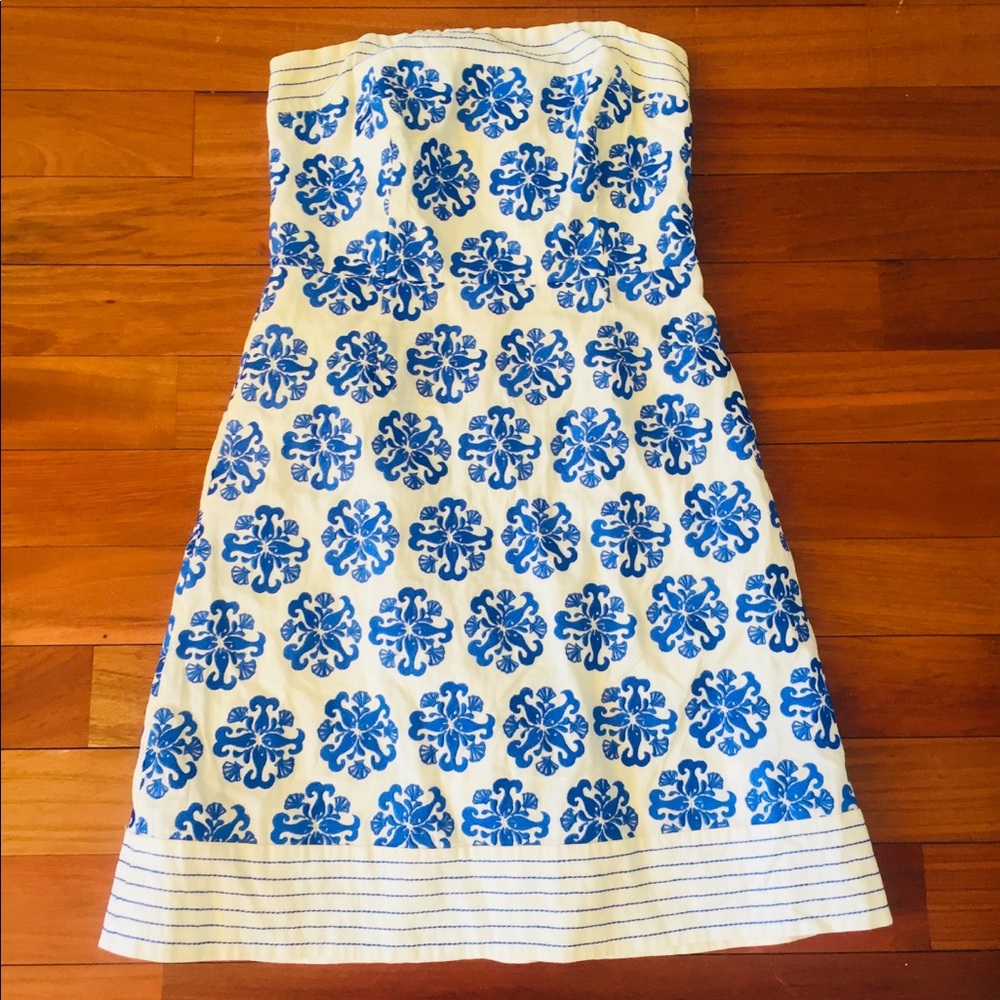 Lilly Pulitzer Strapless dress (Size 8)
